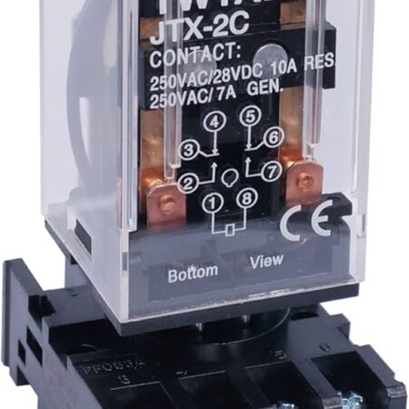 Relaisintermediaire JTX-2C/12V DC