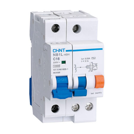 Disjoncteur Diff NB2LE-25 6A 4.5KA 1P+N 0.03